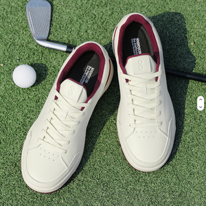 Nuove Scarpe da Golf da Uomo Antiscivolo Impermeabili Bianche Casual Larghe - Product Image 2