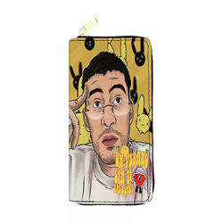 Billeteras de conejo malvado para niñas, carteras portátiles unisex, karol g, novedad - Product Image 4