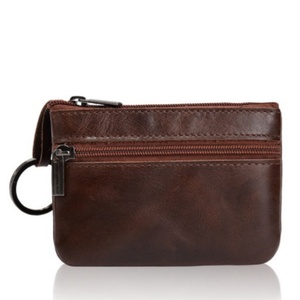 Mini Cartera de Cuero Genuino de Lujo, Tarjetero, Monedero, Llavero para Mujer - Product Image 3