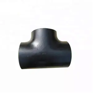 4インチシームレス溶接等しい黒炭素鋼Sch40Sch80バットウェルドエルボーT字管継手中国メーカー