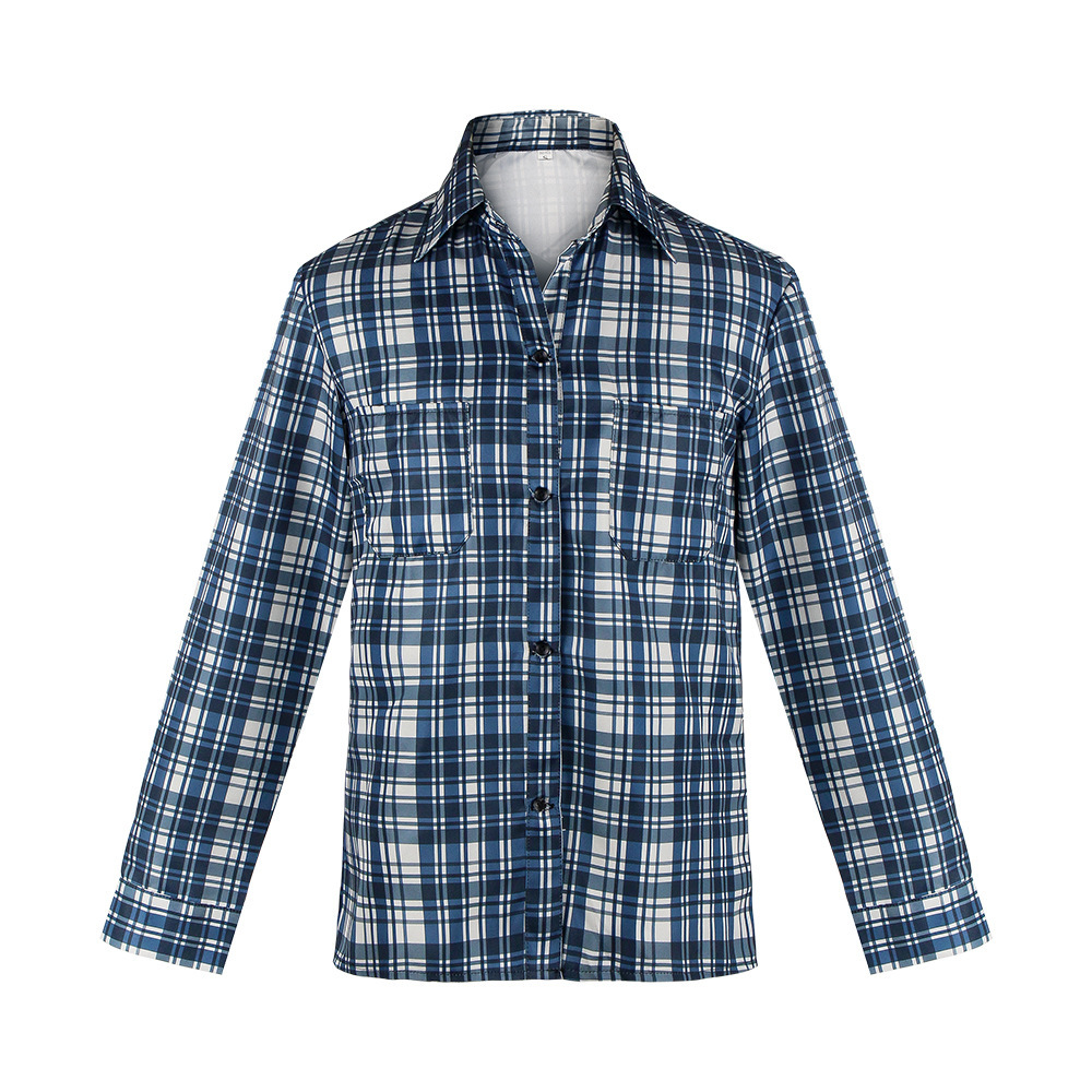 Stranger Things blue shirt