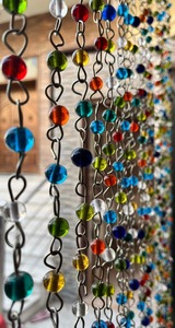 Luxury Decorative Beaded <b>Curtain</b> with Handmade Door Hanging Divider for Home Living Room Bedroom and Bohemian Interior Decor Use - Product Image 4