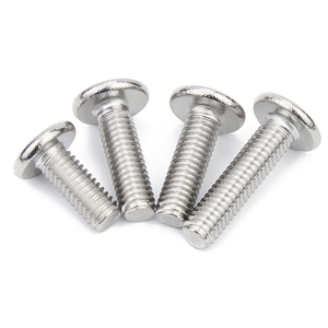 M3 M4 M5 M6 M8 M10 304 Stainless Steel Low Profile Hex Head <b>Screws</b> Flat Head Allen Bolts for Furniture - Product Image 6