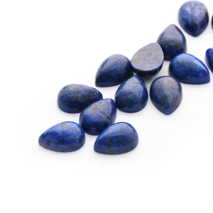 Alta calidad tamaño personalizable en forma de pera lapislázuli cabujón piedra preciosa azul Natural gemas sueltas al por mayor - Product Image 6