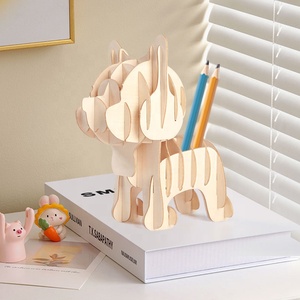 2025 làm bằng tay 3D ghép hình bằng gỗ Câu Đố tự làm đồ chơi câu đố trong các hình thức của một cây bút chì gỗ thủ công Quà Tặng - Product Image 4