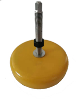 La série S78 monte des coussinets de nivellement pieds coussinets anti-vibration de niveau en caoutchouc réglable