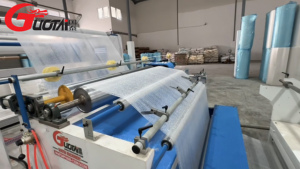 Guotai đa-Lớp Sản Xuất <span class=keywords><strong>Pe</strong></span> Gói Bong Bóng Không Khí Phim Thổi Cắt Làm Máy Đóng Gói Đầy Đủ Tự Động - Product Image 3