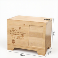 Urnas de Bambú para Mascotas, Ataúdes Conmemorativos para Perros y Gatos