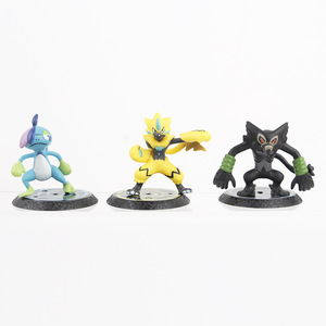 6 unids/set Anime Pokemones <span class=keywords><strong>Greninja</strong></span> colección PVC Modelo figura de acción animación Linda muñeca Juguetes - Product Image 5