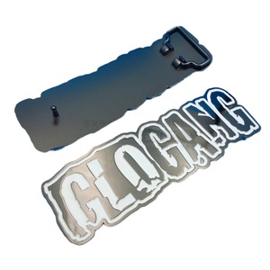 Hebilla de Cinturón con Logotipo en Inglés Personalizada, Hebilla de Placa de Aleación de Zinc Imitación Oro, Diseño Casual para Hombre - Product Image 5