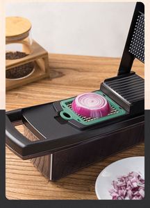 Hachoir Électrique Multifonctionnel Portable en ABS Écologique pour Légumes, Coupe-Oignon, Éplucheur de Pommes de Terre, Trancheuse de Fruits pour Cuisine - Product Image 2