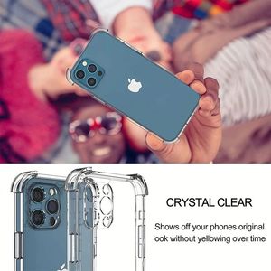 Vente en gros d'étuis de téléphone portable, étui de téléphone souple antichoc, étui de téléphone transparent pour 13 14 15 16 Pro Max - Product Image 2