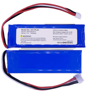 <span class=keywords><strong>Goplay</strong></span> Akku für Harman Kardon Go Play Bluetooth-Lautsprecher GSP1029102 01 Audio-Batterien 7,4V 3000mAh Lithium-Akku - Product Image 1