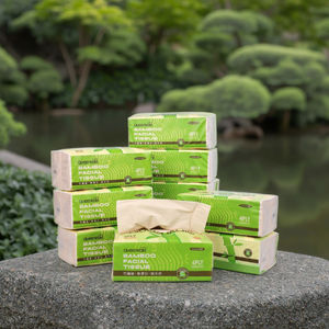 Free Sample Hot Sale <b>Tissue</b> <b>Paper</b> Luxury <b>Tissue</b> Soft Facial for Daily Wholesale <b>Tissues</b> Bamboo Pulp 4Ply - Product Image 2