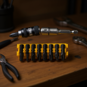 Juego de puntas de destornillador DeWalt de 8 piezas con sistema de accionamiento FlexTorq y portapuntas magnético hexagonal - Product Image 3