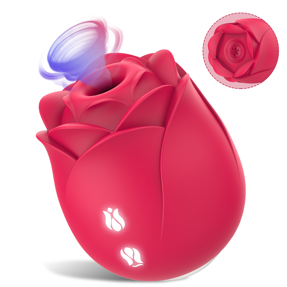 S-HANDE Valentine's Day 2025 Clitoris Sucking Rose Vibrator: 9 Modes, Waterproof, USB Rechargeable - Ideal Gifts for Women S-HANDE Valentine's Day 2025 Clitoris Sucking Rose Vibrator: 9 Modes, Waterproof, USB Rechargeable - Ideal Gifts for Women