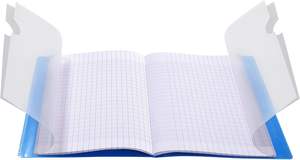 971601AMZC Lot de 2 cahiers A4 de couleurs assorties, <span class=keywords><strong>96</strong></span> <span class=keywords><strong>pages</strong></span>, 21 x 29,7 cm, 90 g, couvertures en polypropylène avec marge - Product Image 3