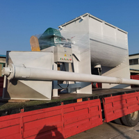 Mélangeur à ruban double hélice industriel SunYEX 200-2000 kg en acier inoxydable, machine de mélange horizontale automatique pour poudre avec pompe