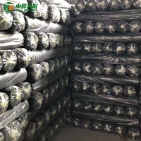 Toile de paillage noire résistante aux UV 100 % HDPE vierge, durable, anti-usure, en maille anti-mauvaises herbes pour jardin extérieur