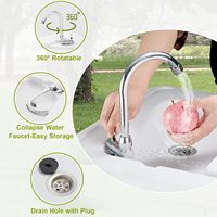 Table de filet portable en plastique pour la pêche en camping avec pulvérisateur