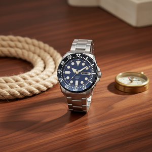 Reloj para Hombre No. Reloj Mecánico Automático 5 Red Tooth Water Ghost, Reloj Deportivo de Moda Resistente al Agua con Movimiento 4R36 - Product Image 6