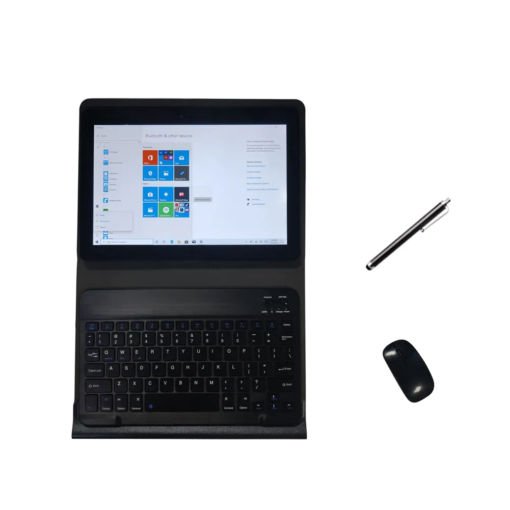 थोक पोर्टेबल 2 में 1 सस्ते 8 इंच Windows टैबलेट पीसी रैम 2GB रॉम 32GB विंडोज 10 tablette शिक्षा के लिए