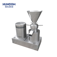Vente directe d'usine fraiseuse colloïdale sanitaire en acier inoxydable pâte d'arachide moulin colloïdal ss316l
