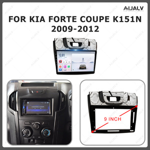 Aijia 9-Inch Xe Cho Máy Nghe Nhạc DVD Khung Phổ <span class=keywords><strong>Video</strong></span> Bảng Điều Chỉnh Giao Diện Stereo Cho Isuzu D Max 2012-2016 UV Đen LHD Rhd <span class=keywords><strong>Android</strong></span> - Product Image 3