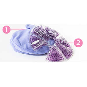 Bantalan terapi payudara 3-in-1 penggunaan panas & dingin paket es mengurangi pengaturan mendorong produksi susu - Product Image 1