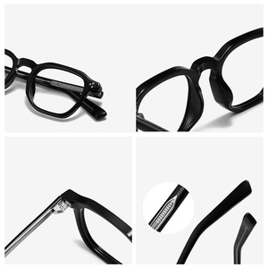 Lentes Lmamba 8662 Vintage Ovalados con Armazón TR90 y Varillas CP, Gafas con Bloqueo de Luz Azul, Armazones Ópticos 2025 para Hombre y Mujer - Product Image 3