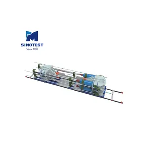 Wls 30000kn mesin uji tarik Horizontal Servo hidrolik elektro untuk untaian, rantai, tali kawat