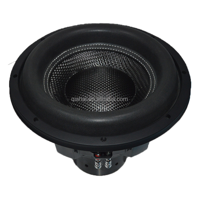 1275-129 Neodymium 12 Inch Car Subwoofer Speaker 2000W RMS Dual Voice Coil Carbon Cone High Power Car Audio System