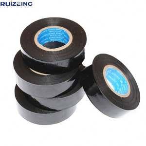 Borsa di stoffa adesiva elettrica adesiva per auto nera resistente alla temperatura ritardante di fiamma elettricista nastro sottile 25 m - Product Image 4