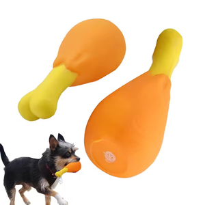 Duurzame Tpr Rubber Interactieve Huisdier Speelgoed Piepende Kippenpoot Hond Kauwen Speelgoed Voor Puppy Speeltijd En Training - Product Image 1