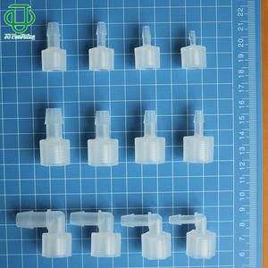 Connecteur fileté en plastique PP de qualité supérieure JU, 1/8 NPT, accessoires, 8,0 mm, pagode, coude à filetage interne à 90 degrés, caoutchouc - Product Image 2