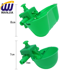 Bebedero Automático WANJIA para Aves de Corral, Tazón de Agua de Plástico para Pollos, Patos, Codornices, <span class=keywords><strong>Palomas</strong></span> y Pájaros - Product Image 4