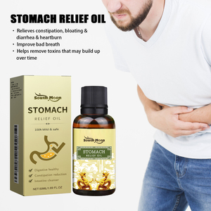 Aceite para el Alivio del Estómago, Alivia el Estreñimiento, la Hinchazón, la Diarrea, el Acidez de Estómago, Limpieza Intestinal, Mal Aliento, Aceite para el Cuidado Gastrointestinal - Product Image 5
