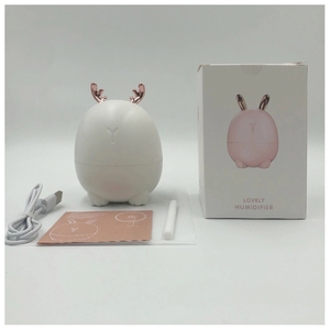 Humidificador de aire portátil con forma de ciervo para el hogar y la Oficina, máquina de niebla fresca, con luz nocturna, barato, usb - Product Image 2