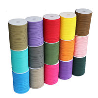 Vente en gros de corde paracorde tressée 100 m/rouleau pour la fabrication de corde d'urgence de survie pour sports de plein air corde d'escalade de parachute