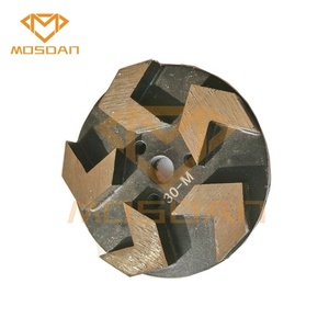 <strong>3</strong> Inch Stonekor XPS CPS V-elcro Metal Bond Grinding Plate with 5 Arrows Diamond Segment - Product Image 5