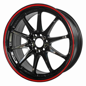 Jantes de voiture en aluminium Star Wheel de 18 pouces Roues forgées polonaises noires brillantes à rayons multiples pour le travail Emotion Zr10 <span class=keywords><strong>BBS</strong></span> audi bmw - Product Image 1