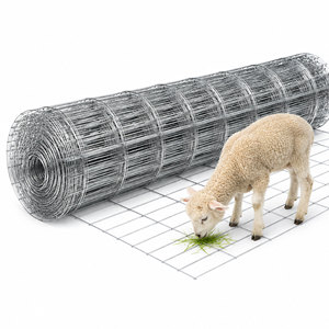 Galvanized Welded <b>Wire</b> <b>Mesh</b> 2x4 Square Hole Fence 15 Gauge Animal Barrier 50ft X 5ft Roll USSANXING Model USSXCN-018 - Product Image 1