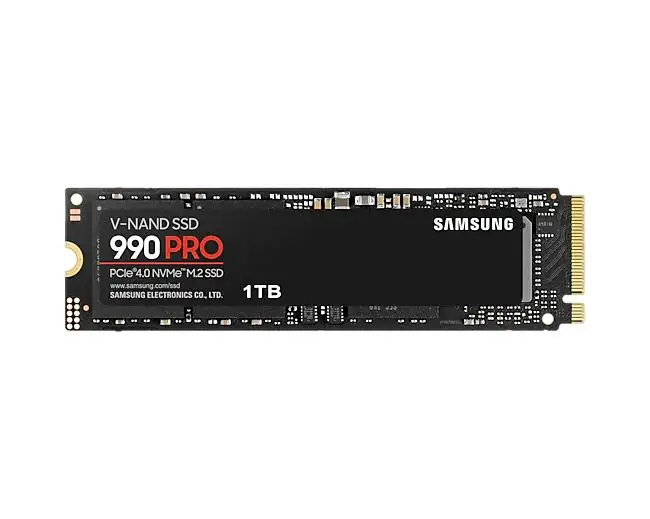 Nuovo serbatoio del prodotto per unità a stato solido SAMSUNG MZ-V9P1T0BW 1TB 990 PRO PCIe 4.0 NVMe M.2 SSD