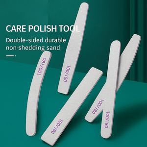 Limas de Uñas de Alta Calidad con Cinco Diseños de Zebra, 100/180, Lima de Uñas de Papel de Lija Japonés - Product Image 6