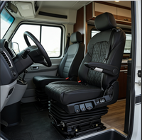 Siège de conducteur pivotant pour camping-car, chaise de capitaine en cuir PU de luxe pour Mercedes Sprinter Ford Transit V363, camping-car, autocaravane, passager
