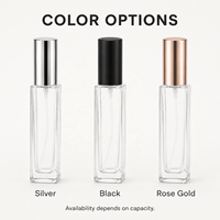 Flacon vaporisateur de parfum portable en verre 5ml 10ml, atomiseur de voyage rechargeable, flacon échantillon de parfum vide
