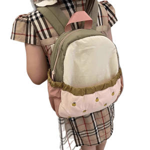 Sacs à dos scolaires mini et légers pour filles de <span class=keywords><strong>maternelle</strong></span>, avec broderie pomme colorée et mignonne, et sacs à dos de voyage - Product Image 2