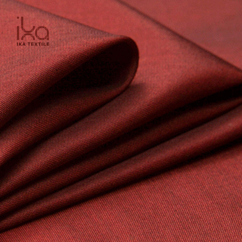 Burgundy Dupioni Silk