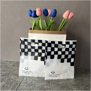 wholesale Customized Design Printed Waterproof Shopping <b>Bags</b> <b>Plastic</b> Die Cut <b>Bag</b> for Luxury Retail - Product Image 6