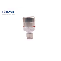 LWMC buena calidad 2000V 50ohm DC a 6GHz PTFE RF N conector macho para 7/8 ''tipo de abrazadera de Cable Rf conectores coaxiales VSWR 1,15 Max